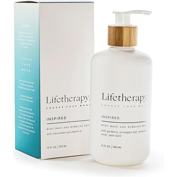 Lifetherapy Body Wash and Bubbling Bath | Sulfate Free Body Wash, Bubble Bath and Liquid Hand Soap (Inspired) - Image 1